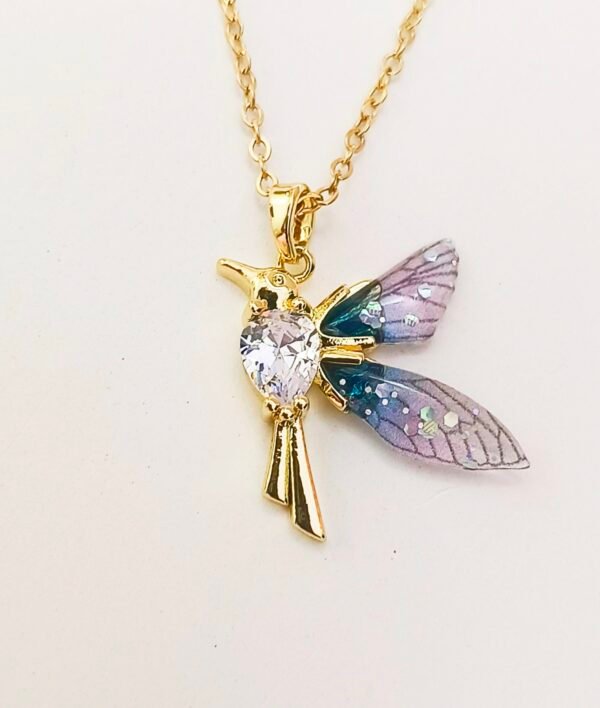 Crystal Flying Bird - Blue Wings