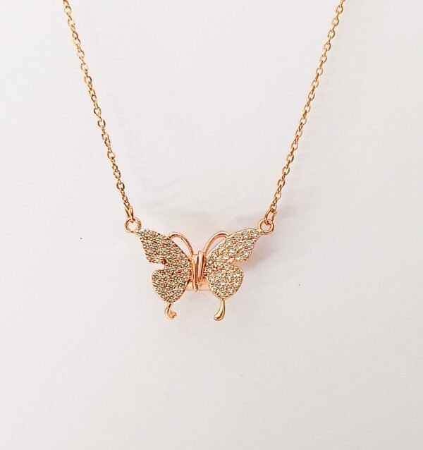 Rose Gold Magnetic Butterfly
