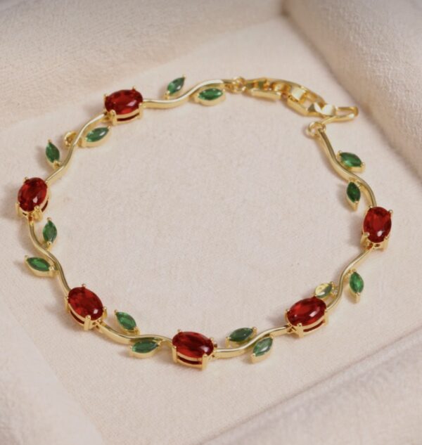 Red stone tulip